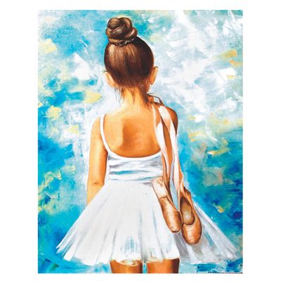 Tapyba pagal numerius LITTLE BALLERINA 40x50
