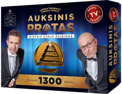 Stalo žaidimas AUKSINIS PROTAS. DIDYSIS STALO ŽAIDIMAS