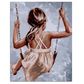 Tapyba pagal numerius HAPPINESS ON THE SWING 40x50