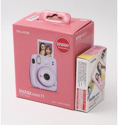 Momentinis fotoaparatas instax mini 11 Lilac Purple+instax mini glossy (10pl)