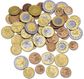 Žaislinių EURO monetų rinkinys