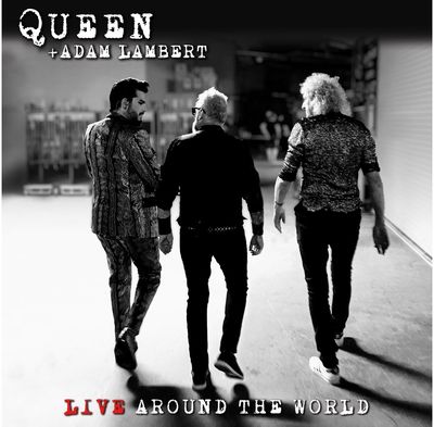 Vinilinė plokštelė Queen & Adam Lambert: Live Around The World (180g) 2LP Blac k 2020