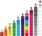 Matematinis žaidimas LR Mathlink® Cubes Numberblocks 1-10 Activity Set