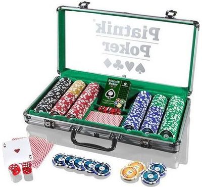 Pokerio rinkinys PIATNIK 300 žetonų