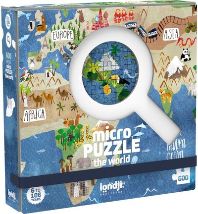 Dėlionė mirco LONDJI WORLD 600 det.