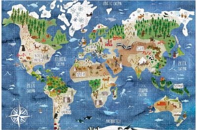 Dėlionė mirco LONDJI WORLD 600 det.