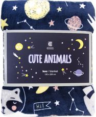 Pledas GALAXY CUTE ANIMALS, 150x200 cm