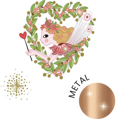Laikinosios tatuiruotės DJECO FAIRY FRIENDS