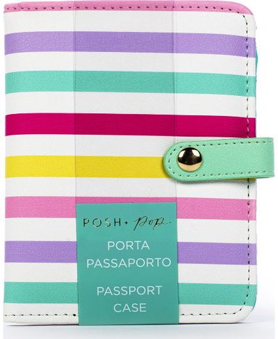 Dėklas pasui POSH+POP STRIPES