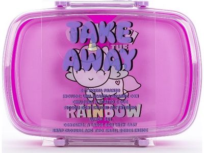 Pietų dėžutė su indeliais GO WITH THE RAINBOW