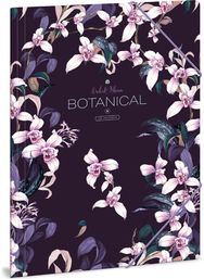 Aplankas kartoninis BOTANIC ORCHID su guma, A4