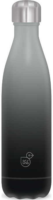 Metalinė gertuvė GRADIENT BLACK GRAY, 500 ml