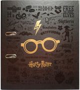 Segtuvas HARRY POTTER GLASSES su 2 žiedais, A4