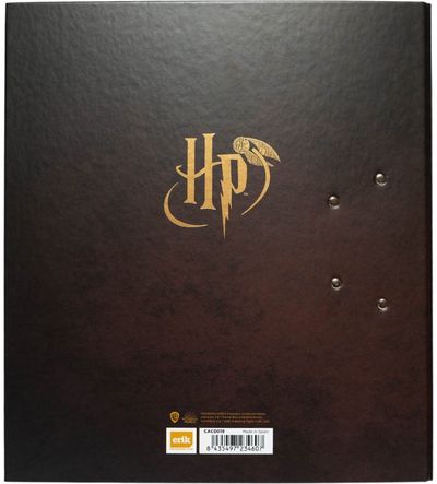 Segtuvas HARRY POTTER GLASSES su 2 žiedais, A4