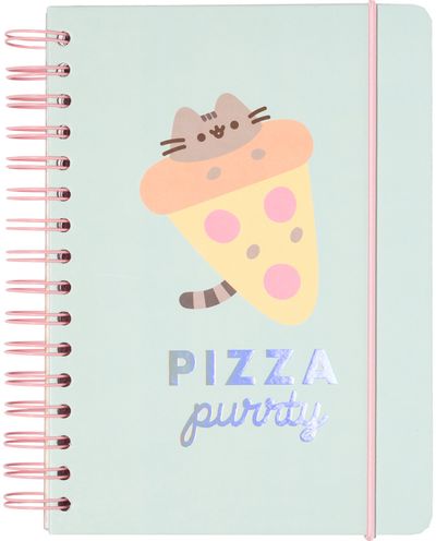 Užrašinė PUSHEEN FOODIE su spirale, A5, taškeliais
