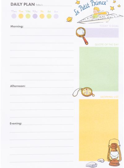 Dienos planuoklis THE LITTLE PRINCE