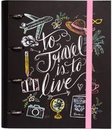 Segtuvas LILY & VAL su 4 žiedais ir guma, A4