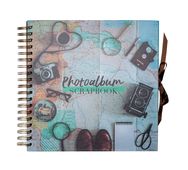 Albumas skrebinimui VINTAGE TRAVEL, 40 l., 26x26 cm