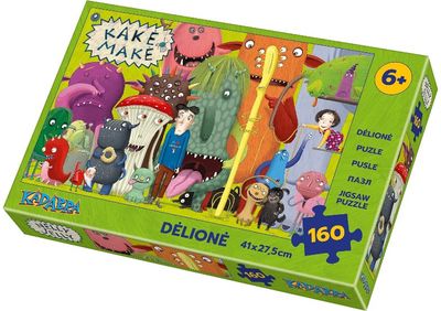 Dėlionė KAKĖ MAKĖ: MONSTROMANIJA 160 d.