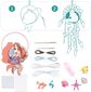 Kūrybinis rinkinys DJECO DIY sapnų gaudyklė MERMAID