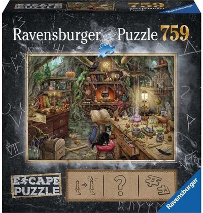Dėlionė RAVENSBURGER ESCAPE 3 Witch's Kitchen, 759d.