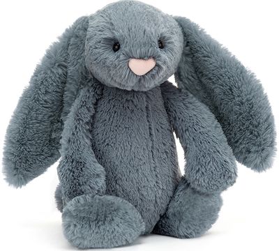 Pliušinis žaislas zuikis BASHFUL Dusky Blue Bunny (vidutinis)