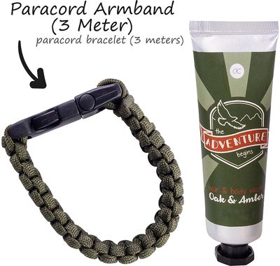 Dovanų rinkinys ADVENTURE COLLECTION (prausiklis+apyrankė) 60 ml