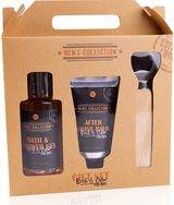 Dovanų rinkinys MEN'S COLLECTION (prausiklis+balzamas po skutimosi+atidarytuvas) , 140+60 ml