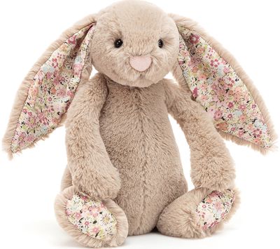Pliušinis žaislas zuikis BLOSSOM Bea Beige Bunny (mažas)