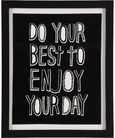 Paveikslas DO YOUR BEST, 20x25 cm