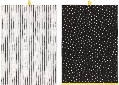 Virtuvinis rankšluostis FUN SPOTS, 2 vnt., 50x70 cm