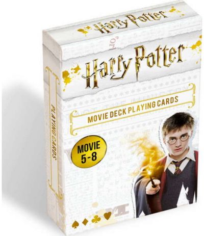 Žaidimo kortos HARRY POTTER movie su 5 - 8 filmų vaizdais