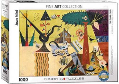 Dėlionė EUROGRAPHICS Žemdirbystė Joan Miro 1000d.