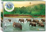 Dėlionė EUROGRAPHICS Saugokime planetą Atograža dramb 1000d.