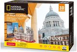 Dėlionė CUBFUN 3D National Geographic Švento Pauliaus katedra