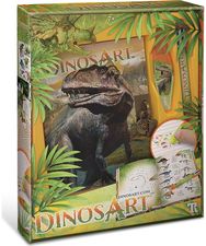Rinkinys DINOS ART: dienoraštis + rašikliai