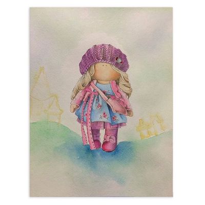 Tapyba pagal numeriu NICOLE DOLL 40X50CM