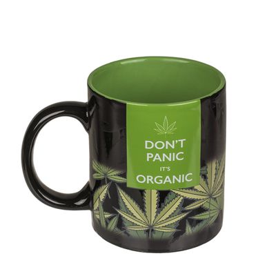 Spalvą keičiantis puodelis CANNABIS