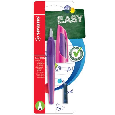 Ergonominis plunksnakotis EASYbuddy A, Purple-Magenta