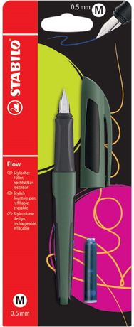 Plunksnakotis Stabilo FLOW SPORTY, M, Forest