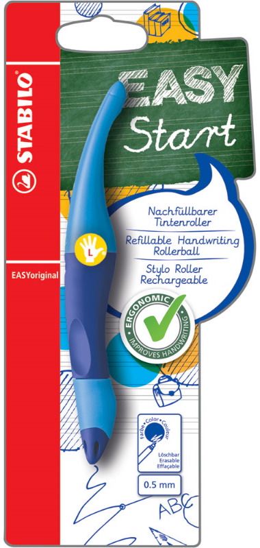 Ergonominis kapsulinis rašiklis EASYoriginal Star, L, Blue