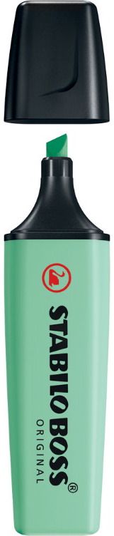 Teksto žymeklis BOSS ORIGINAL Pastel, mėtų sp.