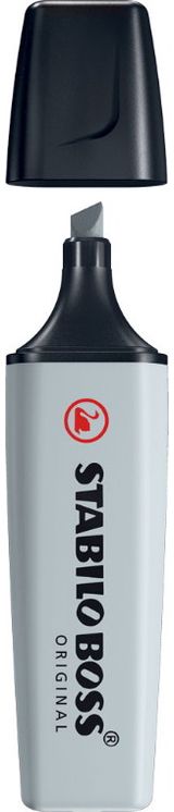 Teksto žymeklis BOSS ORIGINAL Pastel, pilkas