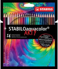 Akvareliniai pieštukai Stabilo ARTY, 24 spalvos