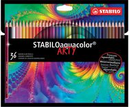 Akvareliniai pieštukai Stabilo ARTY, 36 spalvos