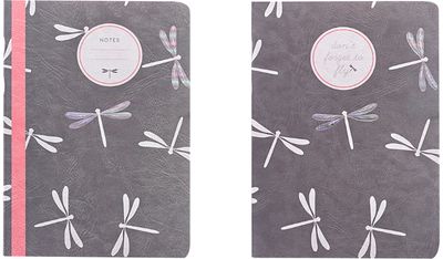 Sąsiuvinis DRAGONFLY, A4, 90 g, 48 l., langeliais