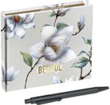 Lipnūs lapeliai BECOOL FLOWER su tušinuku, Beige