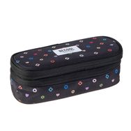 Penalas BECOOL FLOWER 2ZIP, ovalus, Black