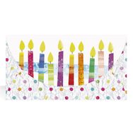 Pinigų vokelis BIRTHDAY CANDLES