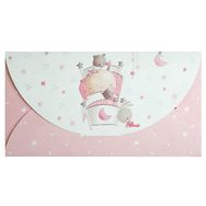 Pinigų vokelis BABY STAR PINK